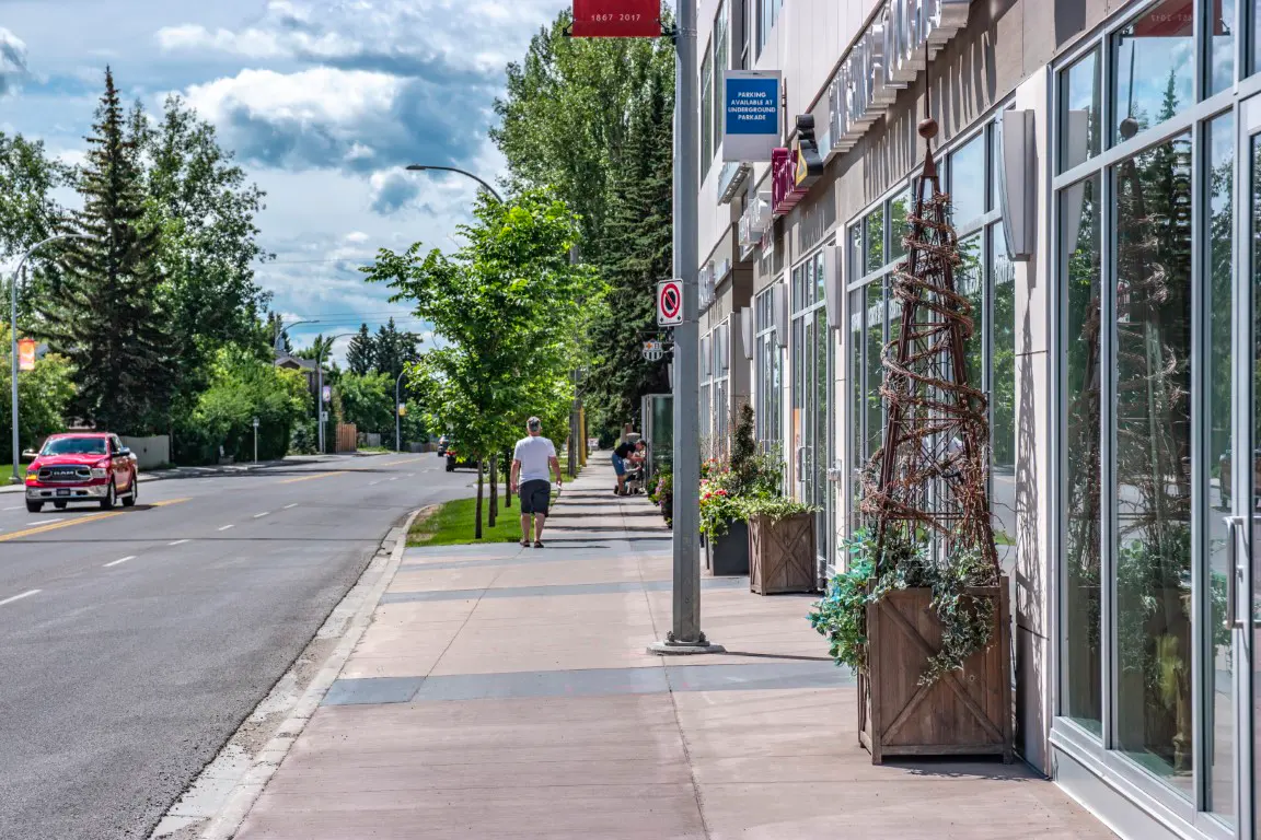 Windsor Park community in Calgary